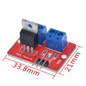 スマートエレクトロニクス0-24VトップモスフェットボタンIRF520 MOSドライバモジュールMCU ARM Raspberry pi - Product Image 5