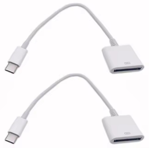 Wholesale White 12CM 30-pin Female to USB 3.1 Type-C USB-C Sync Data Charging Adapter <strong>Cable</strong> for iphone - Product Image 6