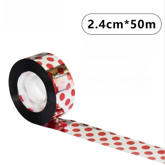 Ancho del punto rojo 2,4 cm * largo 50 m