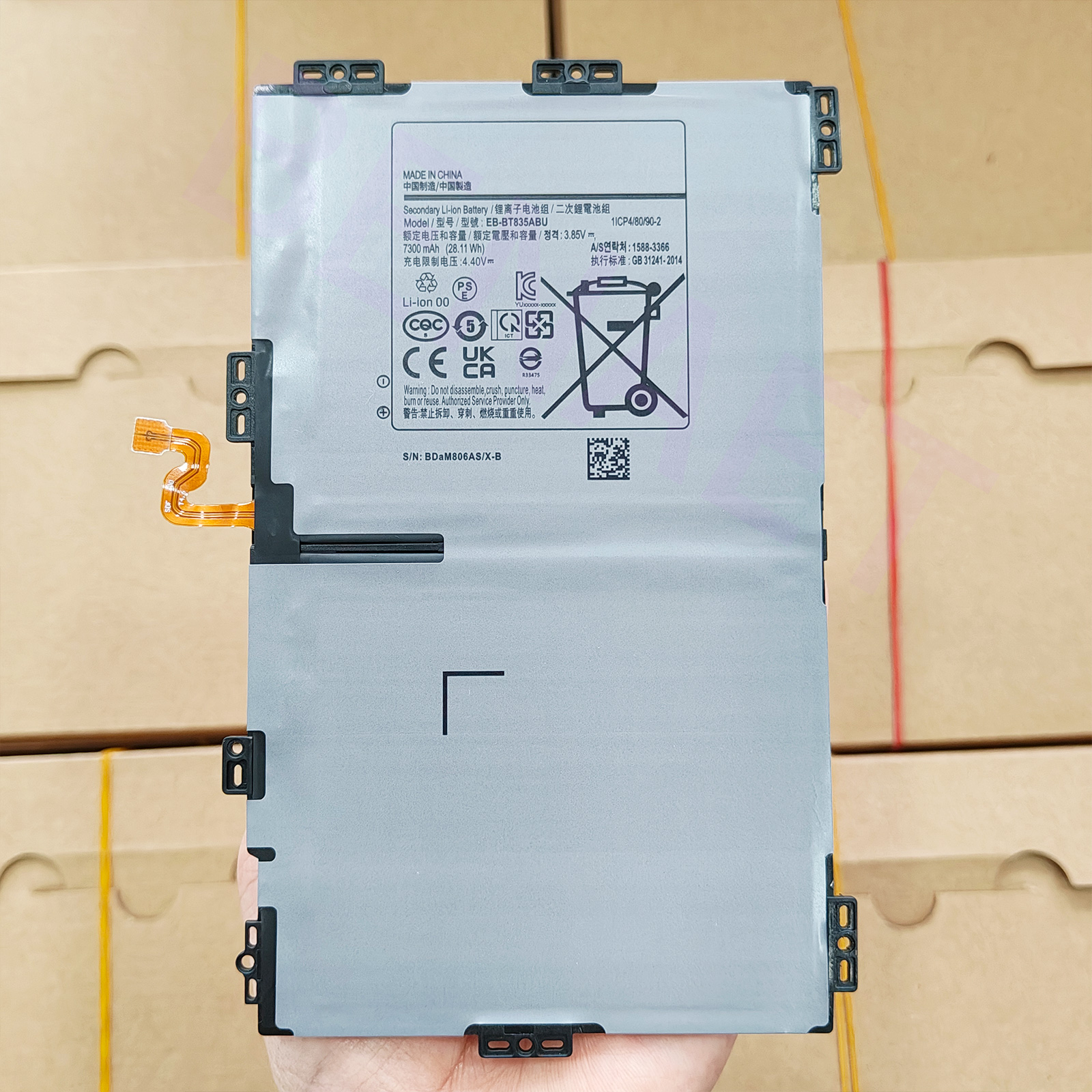 Pour Samsung EB-BT835ABU