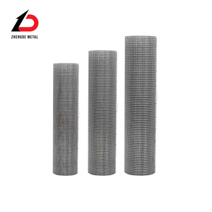 Büyük stok 1/2x 1/2 1/4 inç Gi tel örgü rulosu kaynak 8X8 galvanizli 6X6 fiyatları 8 10X10 PVC kaplı kaynaklı tel örgü - Product Image 4