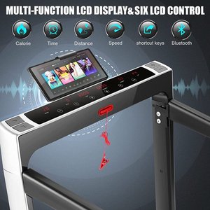 Piegatura rapida facile da regolare velocità Display chiaro Home Office Kreeda walking Pad allenamento macchina tapis roulant elettrica