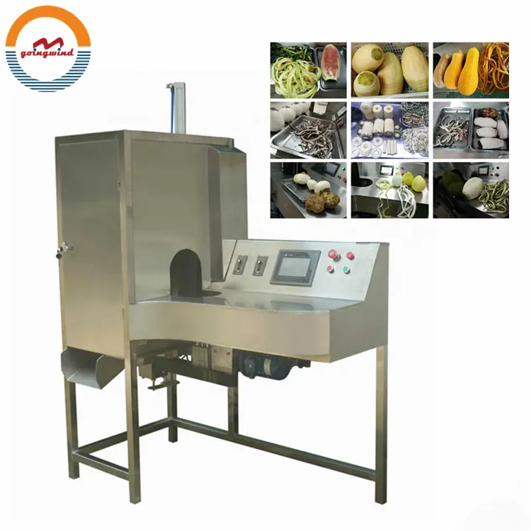 Descascador de frutas e legumes automático, máquina industrial para automóveis, frutas e legumes, descascador multifuncional, preço barato para venda