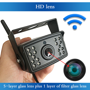 Wireless <strong>Backup</strong> Camera Night Vision WiFi <strong>Display</strong> Wireless Installation Built-in WIFI Easy to Install for Truck Bus - Product Image 4