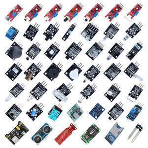 China Supplier 45 <strong>Sensor</strong> Kits Electronic Module <strong>Sensors</strong> Robotic Smart Car Kit Compatible For <strong>Arduino</strong>