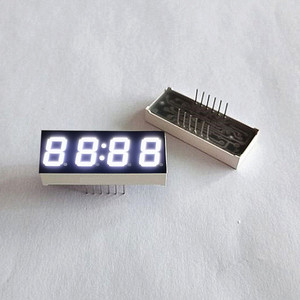 Jstronic Ultra weiße Farbe 0,4 Zoll 4-stelliges 7-Segment-Uhr-LED-Display - Product Image 3