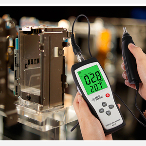 Medidor de vibración Digital AS63B, vibrómetro de mano con medición de velocidad de aceleración - Product Image 4