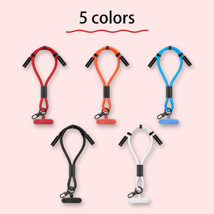 Adjustable <strong>2</strong> <strong>in</strong> <strong>1</strong> Usb Cable Type-c Fast Charging Mobile Phone Lanyard Wear Strap Keychain Rope with Phone Tether Patch - Product Image 4
