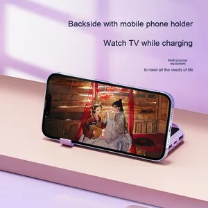 High Capacity 20000 Mah Mini <strong>Power</strong> <strong>Bank</strong> Portable with Type-C <strong>Input</strong> &amp; 10W <strong>Output</strong> Built-in Charger Made of Plastic - Product Image 2