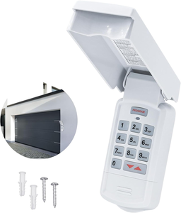 GUK-R evrensel kablosuz garaj kapısı tuş takımı uyumlu 877MAX anahtarsız giriş 377LM 877LM 977LM duvar montaj tuş takımı - Product Image 1