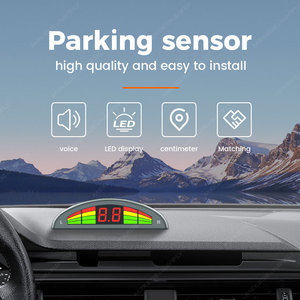 MEKEDE LED <strong>Display</strong> <strong>Reversing</strong> Radar/black <strong>Sensor</strong> for Universal Four <strong>Parking</strong> <strong>Sensors</strong> Suitable for 12V Cars - Product Image 5