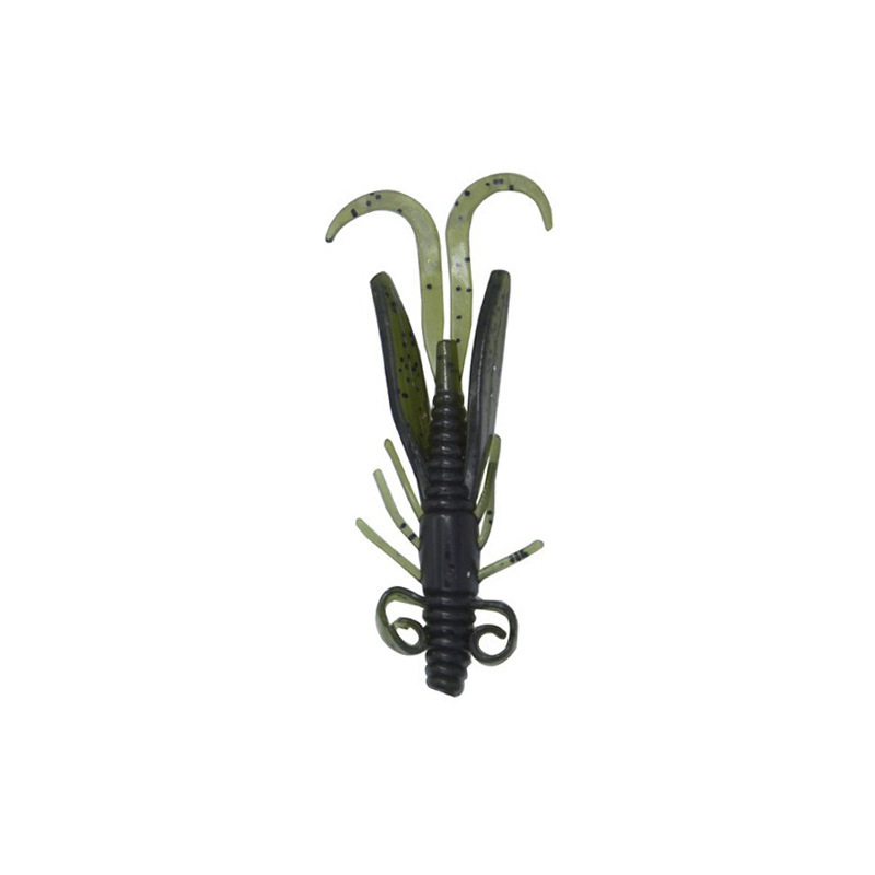 Crevettes à queue de fleur de fée verte en vrac, à l'unité