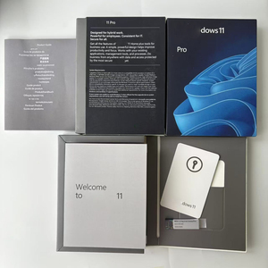 WIN 11プロフェッショナルUSBリテールパッケージCOAステッカーWin11 Pro 11ホームFPPキーライセンスグローバルオンラインアクティベーション箱入りバージョン - Product Image 1