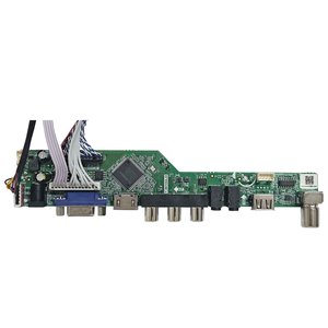 Control Drive <strong>Board</strong> <strong>Lcd</strong> Tv <strong>Board</strong> <strong>Vga</strong> Av Usb Rf <strong>Lcd</strong> <strong>Controller</strong> <strong>Board</strong> Kit for 17Inch 1280X1024 G170Etn02.0 Screen - Product Image 2