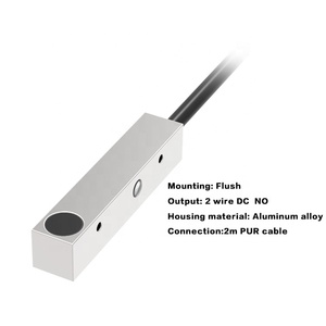 10-30VDC Smallest非接触誘導近接正方形センサー5*5*25に使用位置制御と金属検出 - Product Image 6