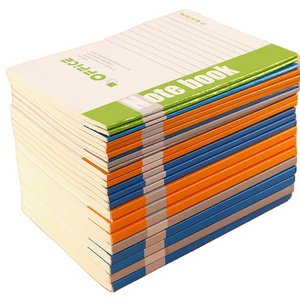 Cuaderno A5 con banda elástica Funda de cuero PU amarillo y encuadernación térmica de PVC/PP Cuaderno forrado de hojas sueltas - Product Image 5
