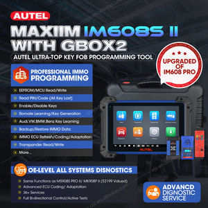 Autel negozio ufficiale IM608S II Autel Scanner MaxiIM IM608 PRO II chiave per auto chiavetta aggiornamento strumenti di programmazione di IM608 PRO - Product Image 3