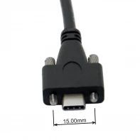 USB-C 5Gbps USB 3.0ถึง USB 3.1สาย Type-C พร้อมสกรูเชื่อมต่อล็อค USB-C มีพื้นที่สกรูล็อคระหว่าง15มม - Product Image 5