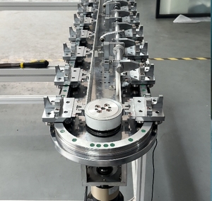 KNK Single Workstation Last 30kg Runde Produktions automatisierung Maschinen führung Chian Förderer führung Fließband system - Product Image 3