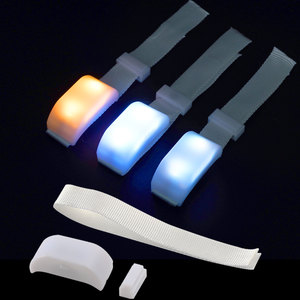 Benutzer definierte Magic Fernbedienung <span class=keywords><strong>LED</strong></span> Light-Up Armband Radio-steuerbares DMX-Armband für Halloween-und Weihnachts anlässe