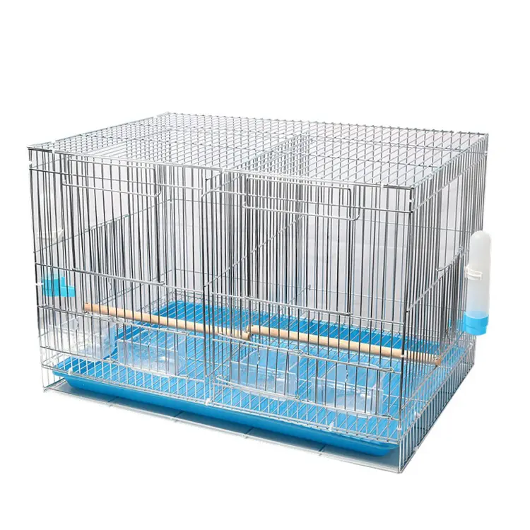 Breeding Flight Parakeet Bird Cage For Finches Budgies Cockatiels Conures Lovebirds Canaries Parrots With Slide Out Tray