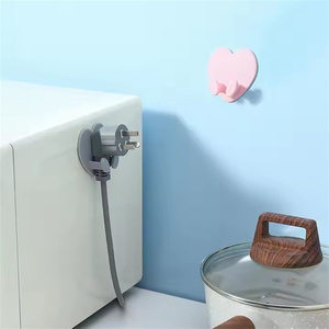 Custom Factory Direct <strong>Selling</strong> Socket Power Cord Storage Rack Environmentally Friendly Heart-shaped <strong>Hook</strong> - Product Image 4