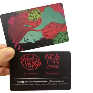 Chip RFID inteligente digital personalizado Tarjeta de membresía con código de barras de PVC Tarjeta de regalo Vip de plástico NFC con código QR - Product Image 5