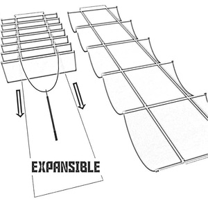 HDPE teleskop-Sonnenblende-Netz mit Installationszubehör Pavillon-Sonnensegel Balkon skalierbarer Sonnenschirm Segel Pergola Auto-Sonnenbezug