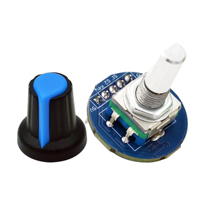 Rotationscode-Modul Ziegel Sensor Entwicklung runder Audio-Routing-Potentiometer Knob Cap EC11 für Arduino