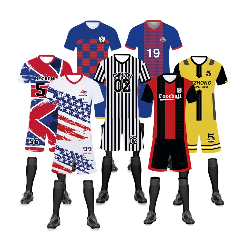 เสื้อเจอร์ซี่ย์ฟุตบอลสำหรับทีมชาติ,ชุดกีฬาฟุตบอลเจอร์ซีย์ฝึกซ้อมทีมชาติเสื้อเจอร์ซี่ฟุตบอลแบบระเหิด