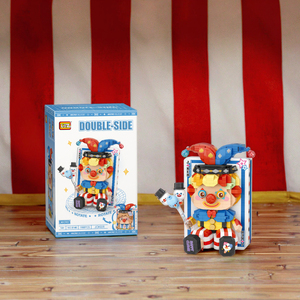 LOZ Mini yapı taşları 8140-8141 karikatür melek şeytan komik aksesuarları modeli oyuncak çocuklar için 5 ila 7 yıl şenlikli Gi - Product Image 4