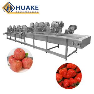 果物加工ラインオレンジサツマイモリンゴ洗浄脱水グレーディング選別機 - Product Image 5