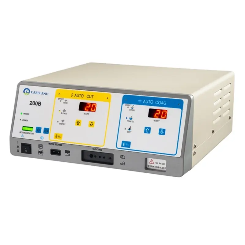 ความถี่แบบพกพาทั่วไปการผ่าตัด200B Electrosurgical Generator หน่วย Electrotome Diathermy เครื่อง