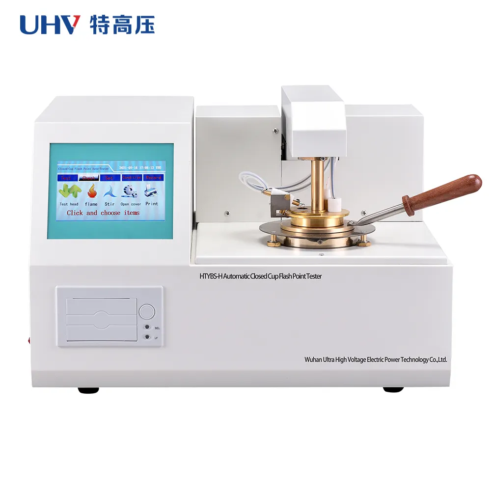 UHV-655 del punto di infiammabilità elettrico automatico UHV misuratore del punto di infiammabilità della tazza aperta