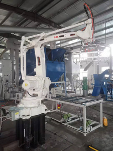 Máquina paletizadora apiladora de bolsas de grano de bloques de hormigón de fábrica automática - Product Image 4