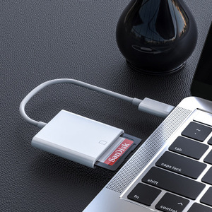 用于Macbook计算机的最新便携式USB 3.1 Type C USB-C转<span class=keywords><strong>sd</strong></span>卡读卡器适配器电缆 - Product Image 3