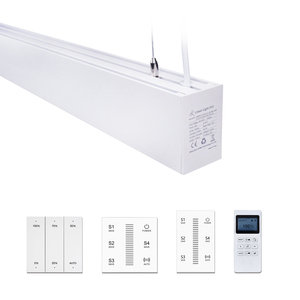 Gömülü hareket akıllı sensör karartma Led doğrusal ışık enerji tasarrufu 120 derece aydınlık lineer ışık - Product Image 5