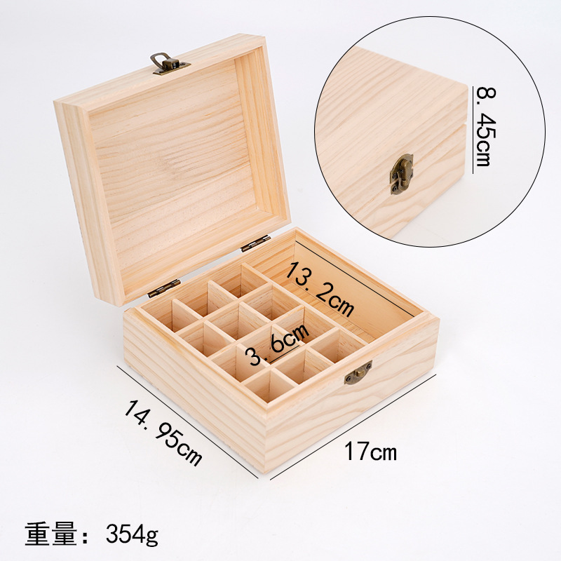 Caja de almacenamiento de 121 compartimentos