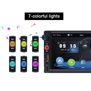Linux <strong>System</strong> F133 Car <strong>Radio</strong> MP5 Car <strong>Radio</strong> <strong>7</strong> Color Button Back Light 2 Din <strong>7</strong> Inch Touch Screen Car <strong>Radio</strong> Player