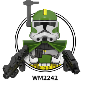 WM6125 Space Wars <strong>Commander</strong> Doom Doomsday <strong>Commander</strong> Soldier Mini Plastic Collect Educational Building <strong>Blocks</strong> for Kids Gift Toys - Product Image 6
