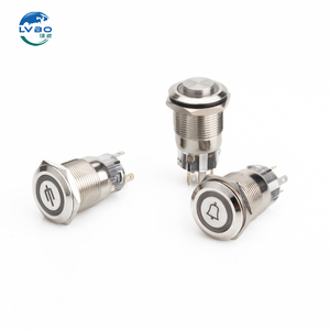 LVBO Elevator Ring LED Beleuchteter Druckknopf Druckknopf Ein Aus Schalter Beleuchteter Druckknopf - Product Image 6