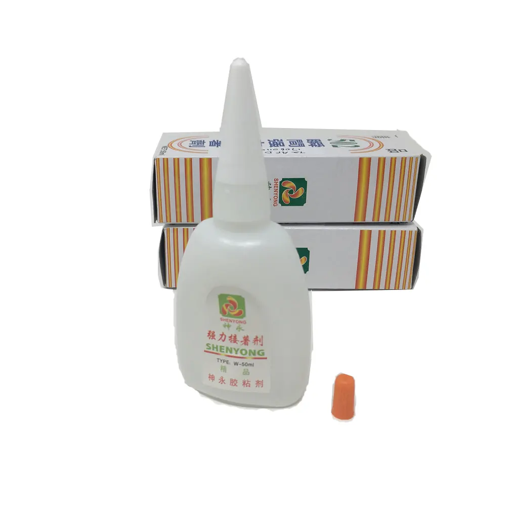 Wholesale High Quality Clear Cyanoacrylate Super 502 Liquid Glue for Shoes Repair and Care