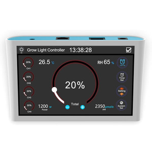 Controlador inteligente de plantación más Popular de 318, controlador maestro inteligente RJ14 RJ45, controlador de luz de cultivo con pantalla táctil - Product Image 3