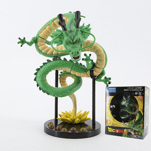 DBZドラゴンスモールサイズシェンロン漫画キャラクターモデルおもちゃアニメPVCフィギュア (緑色) - Product Image 1