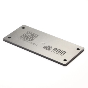 PCB13060 Custom Long Distance on Metal RFID <strong>UHF</strong> PCB Plate Tag with Barcode - Product Image 1