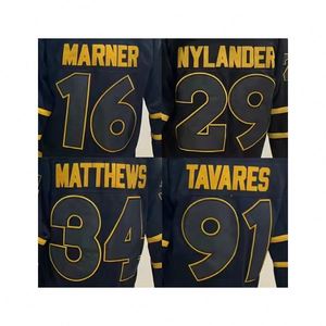 Mitchell Marner William Nylander Auston Matthews John Tavares en kaliteli dikişli formalar - Product Image 1