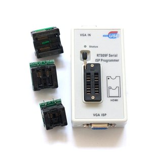 RT809F <strong>Programmer</strong> with +7 Adapters SOP16 SOP20 IC Clip Motherboard Reader LCD BIOS <strong>ISP</strong>/ <strong>USB</strong>/ VGA-Comprehensive IC Solution - Product Image 2