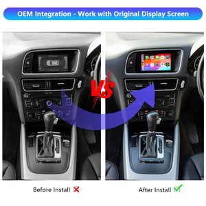 A4 A5 Q5 B8 tự động thiết bị điện tử không dây Carplay và <span class=keywords><strong>Android</strong></span> tự động tích hợp thông minh bộ giải mã cho audi nâng cấp Kit 2010 - 2016 - Product Image 3