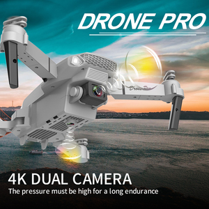 E88 Drone WiFi FPV RC Dron ile çift Pro 4K HD kamera geniş açılı uzaktan kumanda Video kapalı Hover katlanabilir Quadcopter Drones - Product Image 3