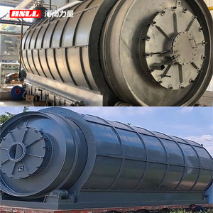 Processing 10 Tons of Tires Can Produce 4 Tons of <strong>Fuel</strong> <strong>Oil</strong> by Refining High Yield Cycle Pyrolysis Machine - Product Image 3